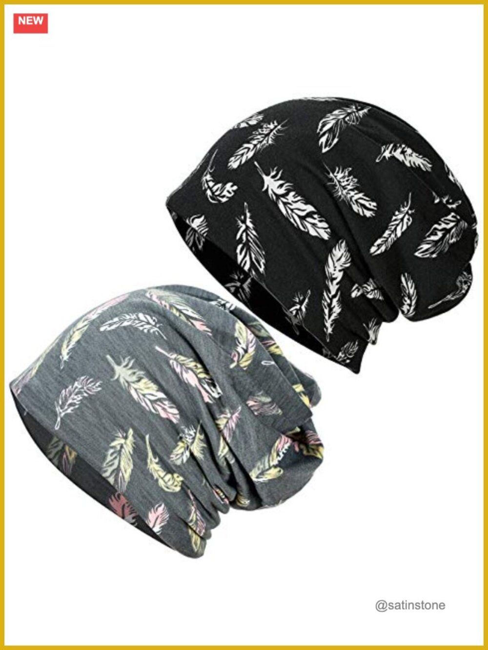 Womens Slouchy Beanie Soft Chemo Headwear Breathable Cancer Caps